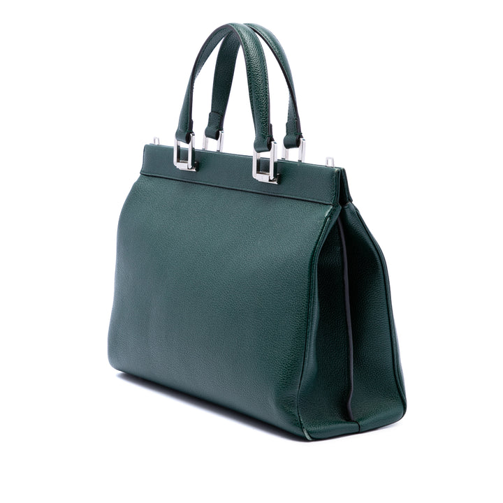 Zumi sac à Moyen Cuir de veau Vert