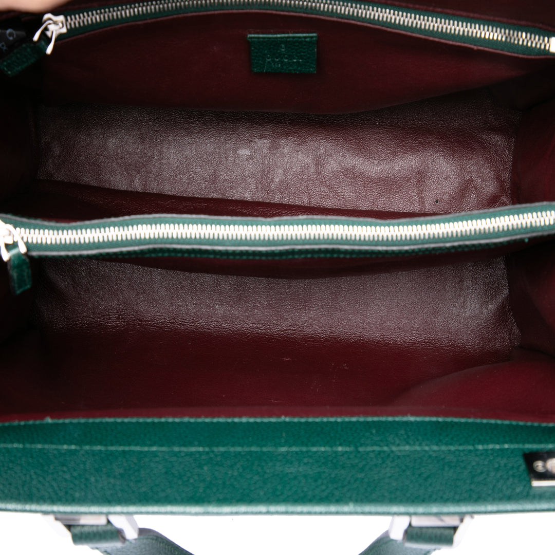 Zumi sac à Moyen Cuir de veau Vert