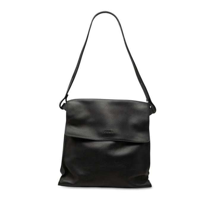 à rabat Sac Noir