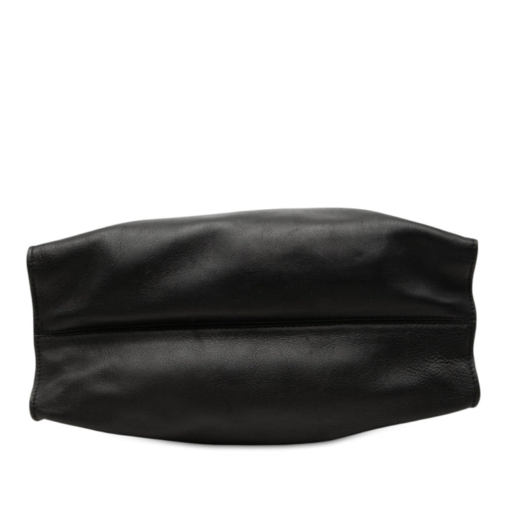 à rabat Sac Noir