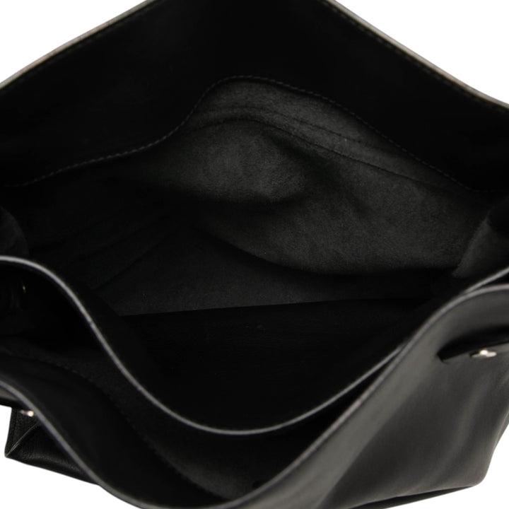 à rabat Sac Noir