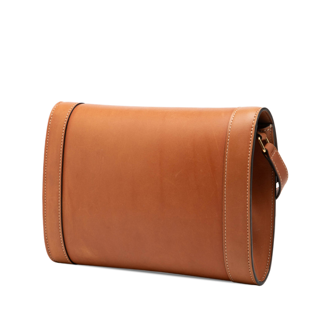 Triomphe Sac Cuir de veau Marron
