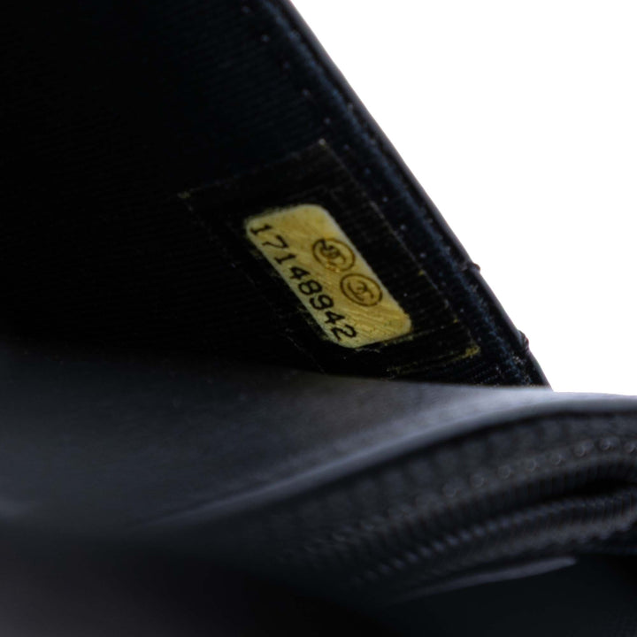 Chanel CC Matelassé Cuir verni Wallet on Chain