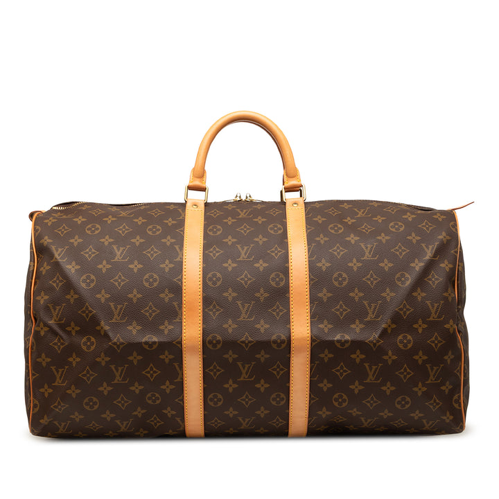 Keepall 55 Monogram Marron