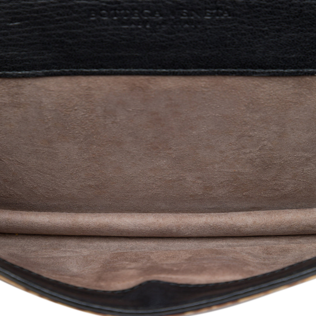 Bottega Veneta Sac porté épaule Leopard Imprimé Pony Hair Glass Marron – vue 4 – GABY PARIS
