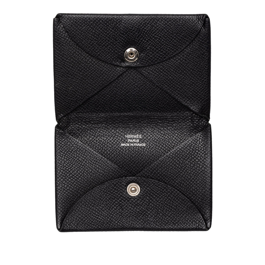Hermès Calvi Porte-cartes Cuir Epsom