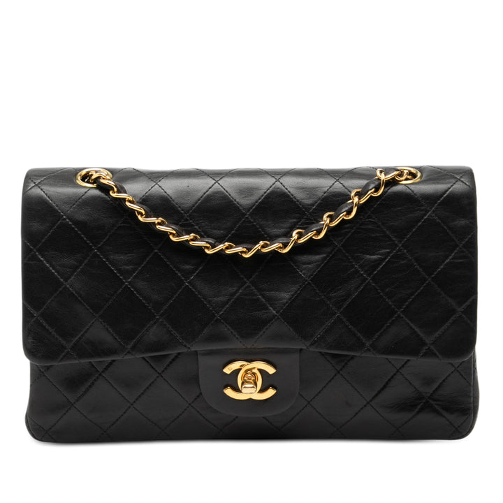 Chanel Medium Classic Cuir d’agneau Double rabat