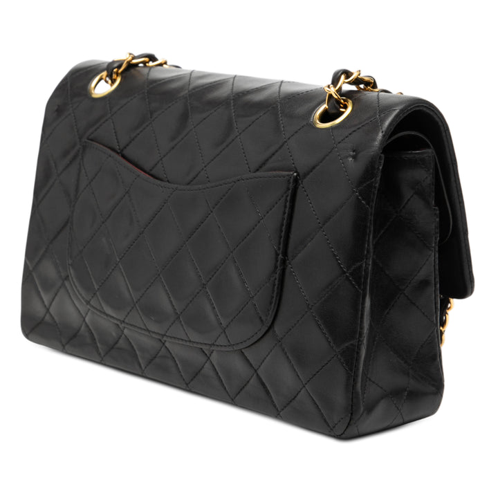 Chanel Medium Classic Cuir d’agneau Double rabat