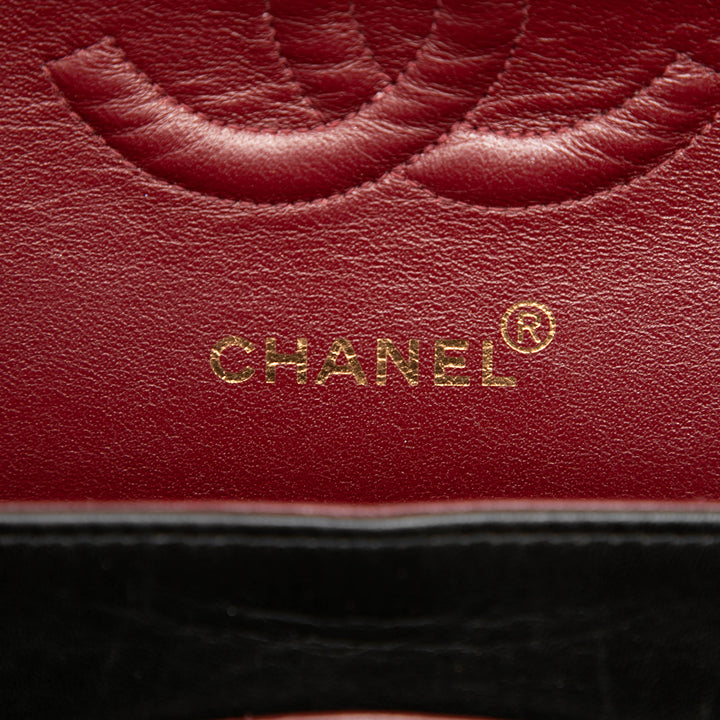 Chanel Medium Classic Cuir d’agneau Double rabat