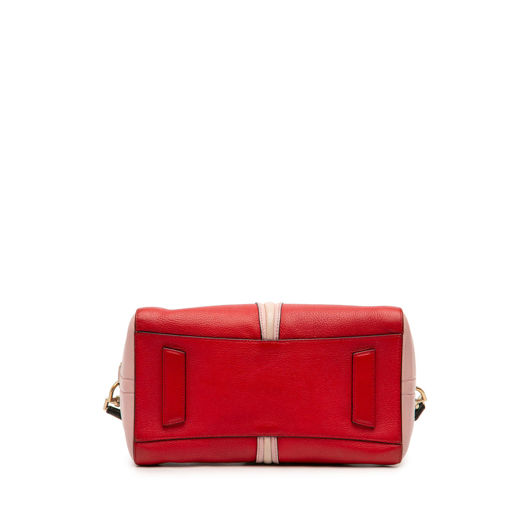 Givenchy Sac à main Sugar Antigona Architect Petit Cuir de chèvre Rose – vue 3 – GABY PARIS