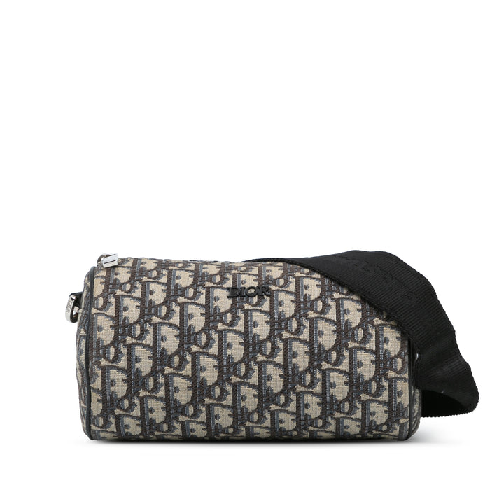 Oblique Roller Bag Blue - Gaby Paris