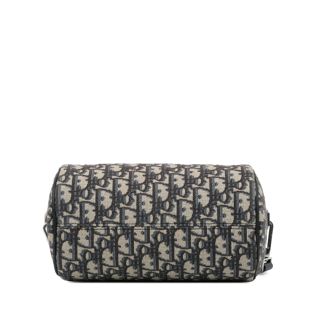 Oblique Roller Bag Blue - Gaby Paris