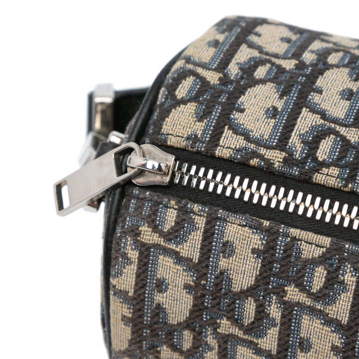 Oblique Roller Bag Blue - Gaby Paris