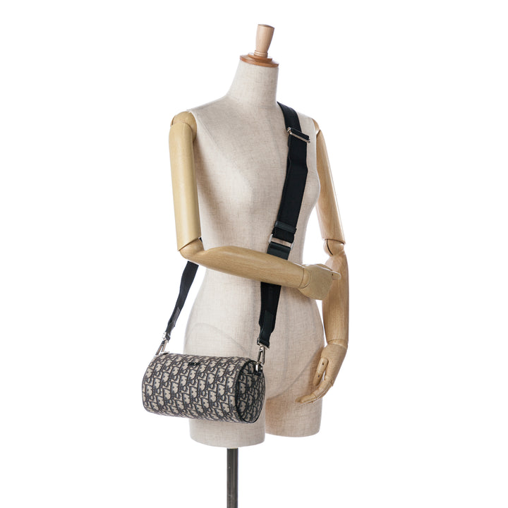 Oblique Roller Bag Blue - Gaby Paris