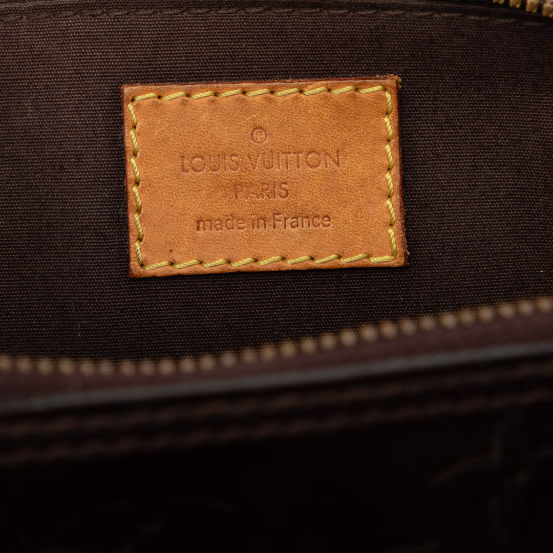 Louis Vuitton Sac à main Alma Monogram BB Cuir verni Violet – vue 5 – GABY PARIS