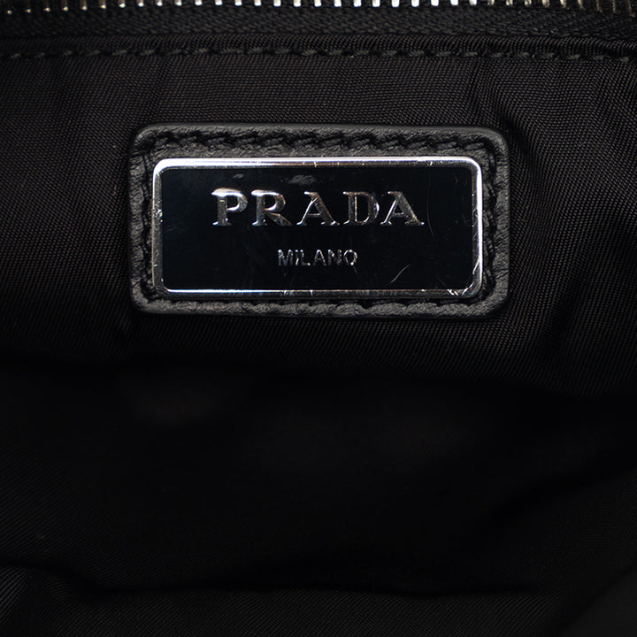 Prada Tessuto Front Pocket Logo Sac porté croisé