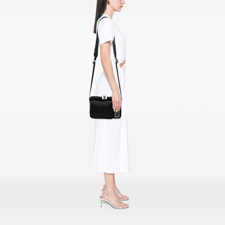 Prada Tessuto Front Pocket Logo Sac porté croisé