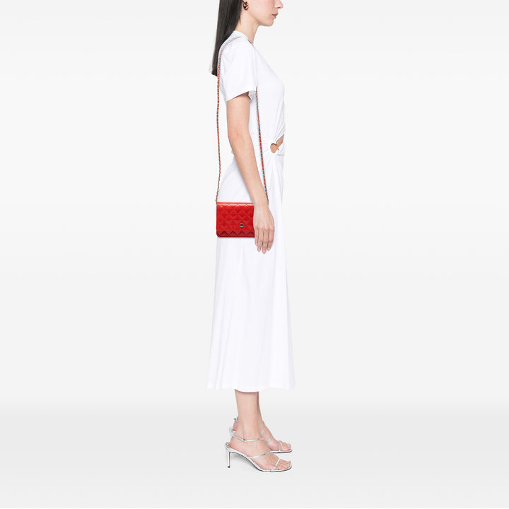 Chanel CC Cuir verni Wallet on Chain