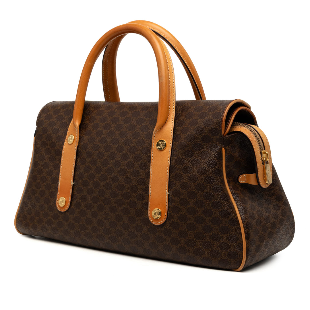 Celine Macadam Coated Toile Sac à main
