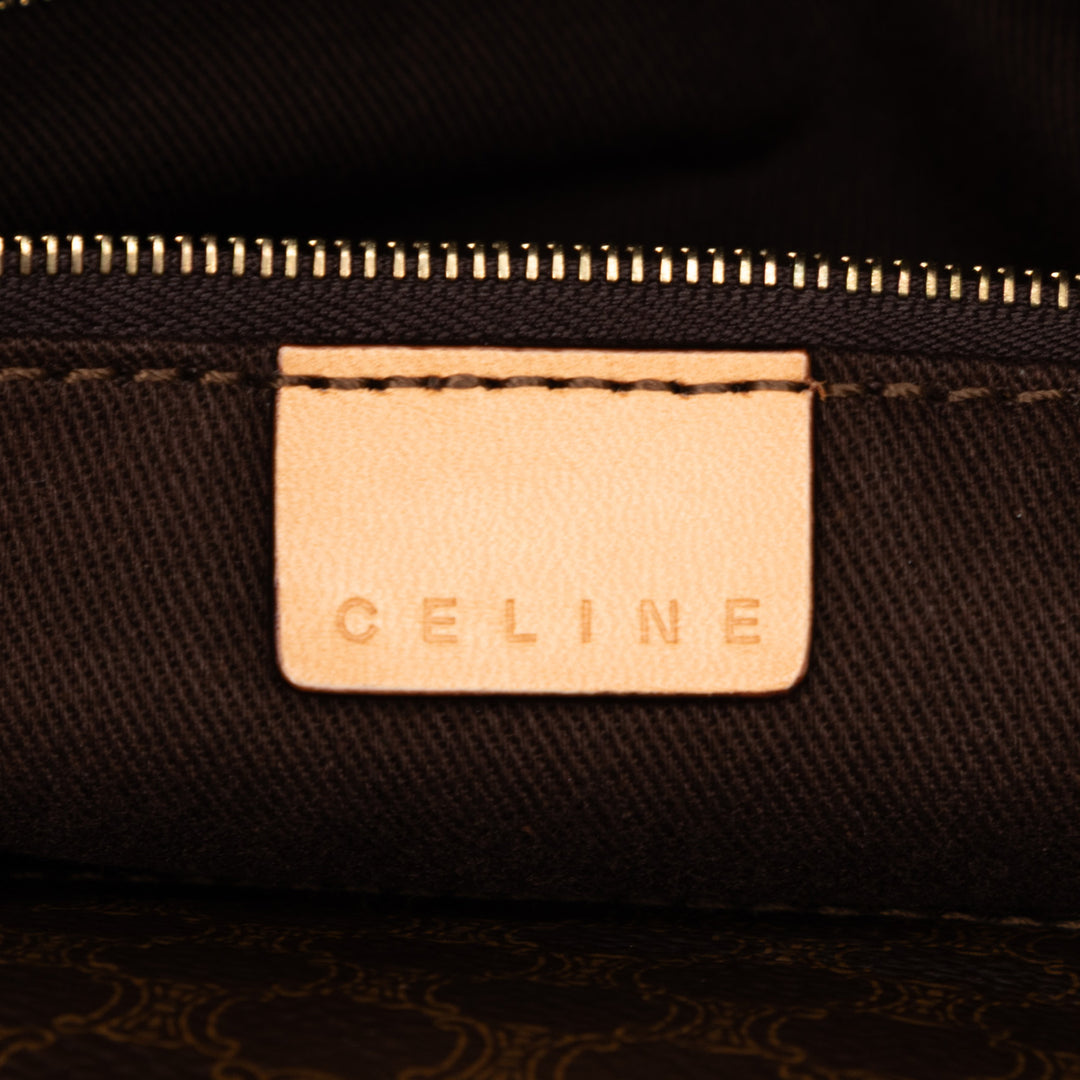 Celine Macadam Coated Toile Sac à main