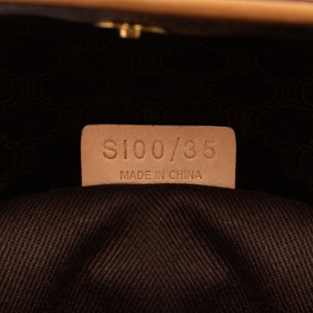 Celine Macadam Coated Toile Sac à main