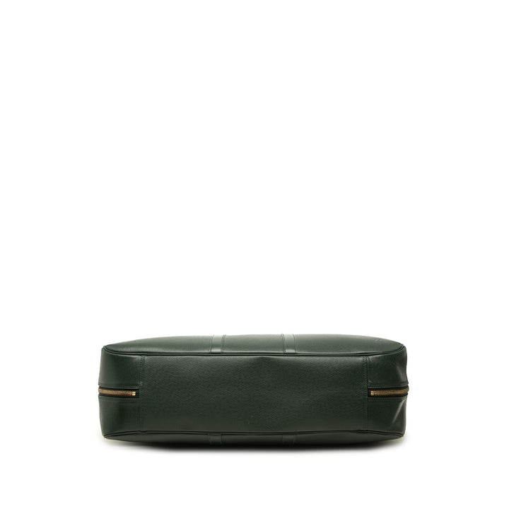 Louis Vuitton Sac de voyage Taiga Helanga 1 Poche Vert – vue 3 – GABY PARIS