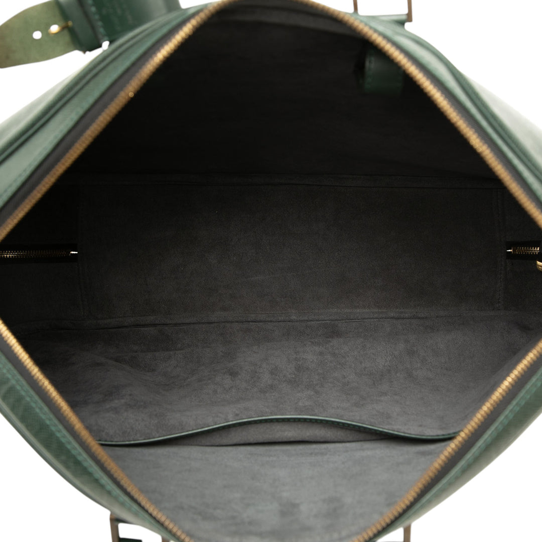 Louis Vuitton Sac de voyage Taiga Helanga 1 Poche Vert – vue 4 – GABY PARIS