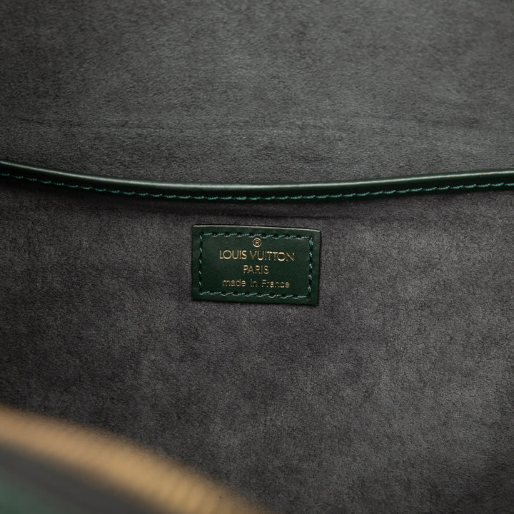 Louis Vuitton Sac de voyage Taiga Helanga 1 Poche Vert – vue 5 – GABY PARIS