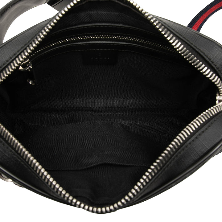 Gucci Ceinture Web GG Supreme Noir – vue 4 – GABY PARIS