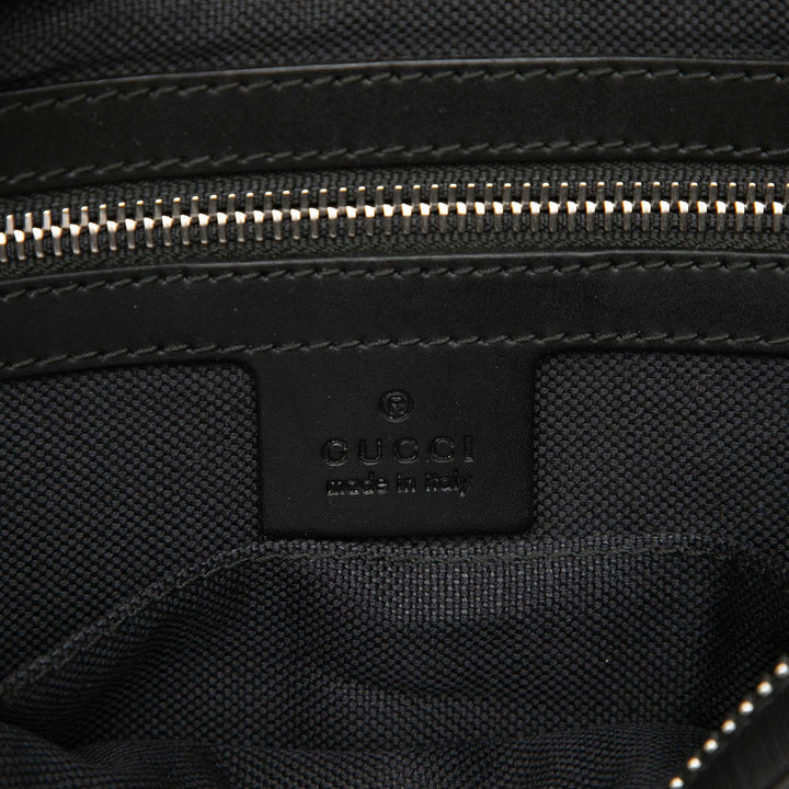 Gucci Ceinture Web GG Supreme Noir – vue 5 – GABY PARIS