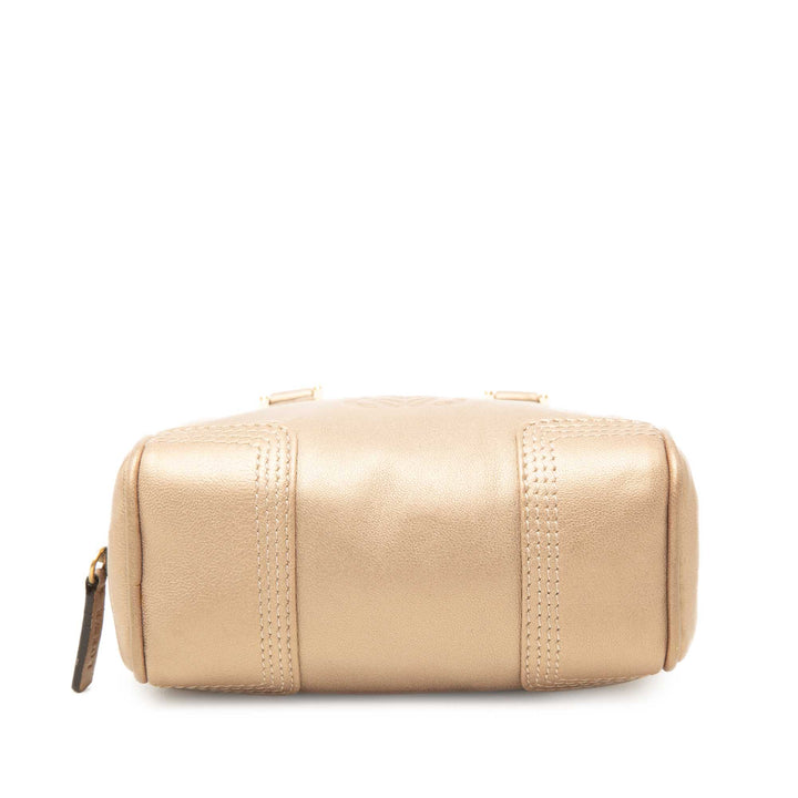 Métallisé Amazona Sac Micro Doré