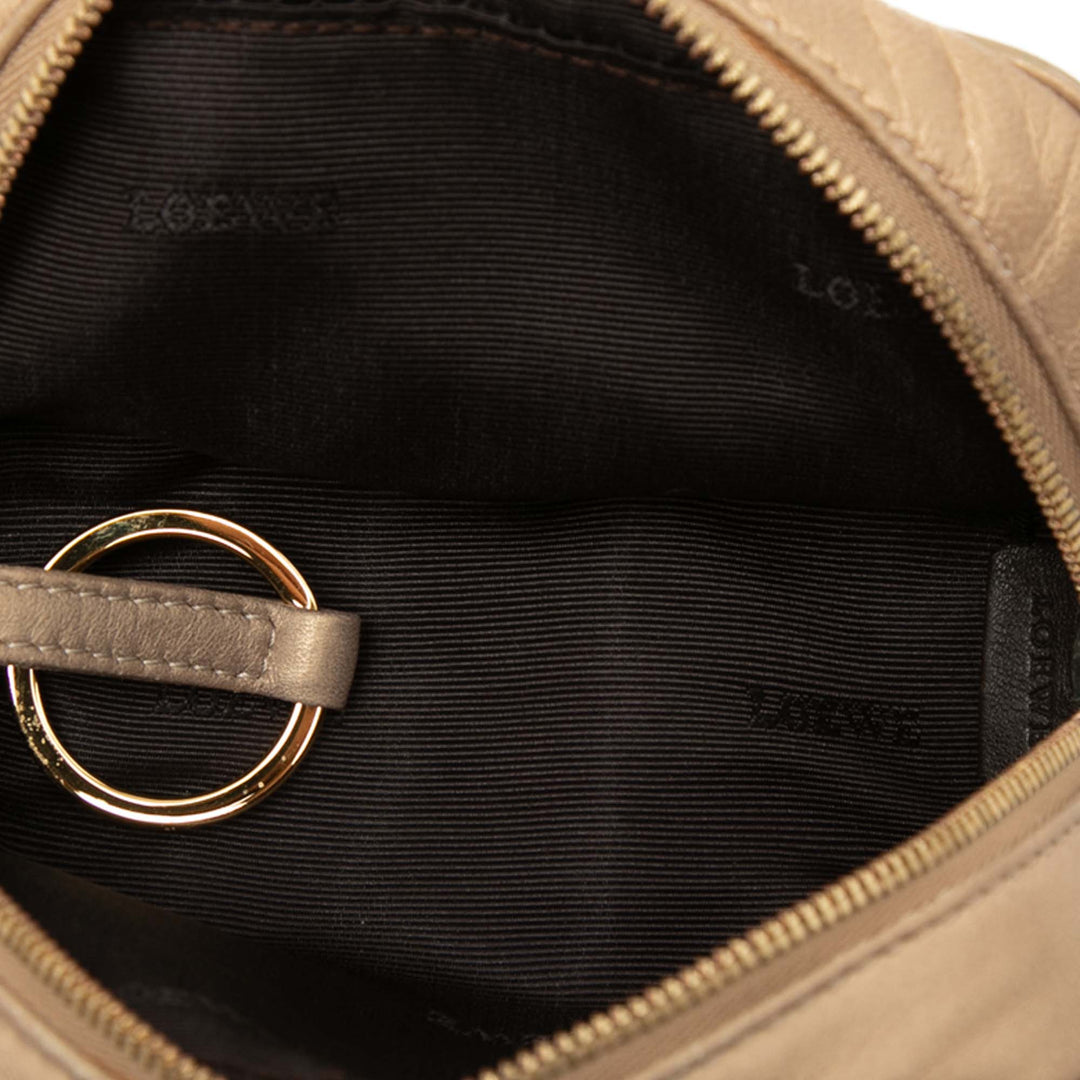 Métallisé Amazona Sac Micro Doré