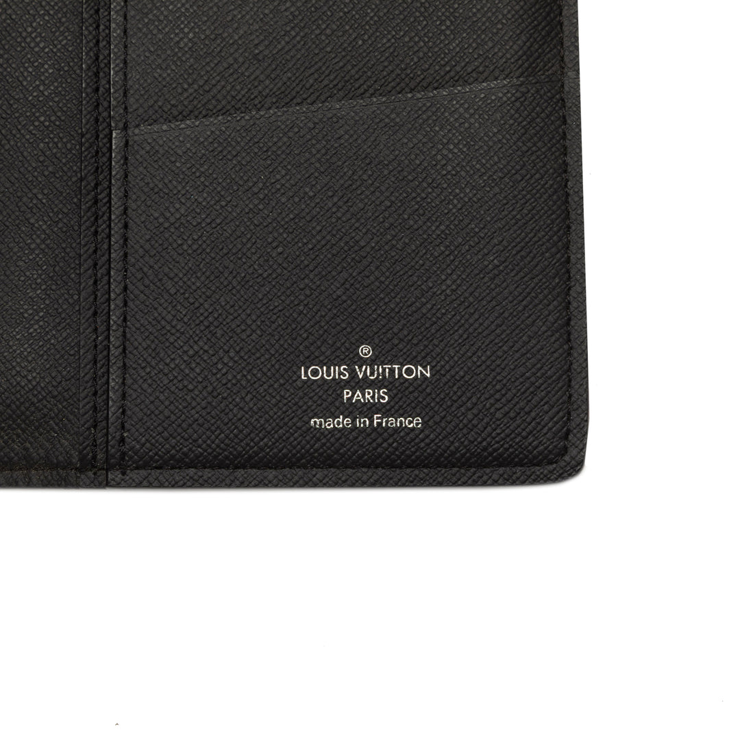 Louis Vuitton Brazza Portefeuille long Monogram Eclipse Noir – vue 6 – GABY PARIS