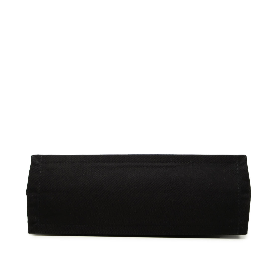Saint Laurent Large Toile Rive Gauche Cabas