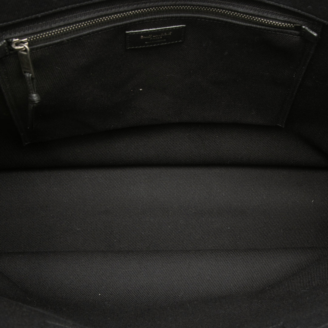 Saint Laurent Large Toile Rive Gauche Cabas