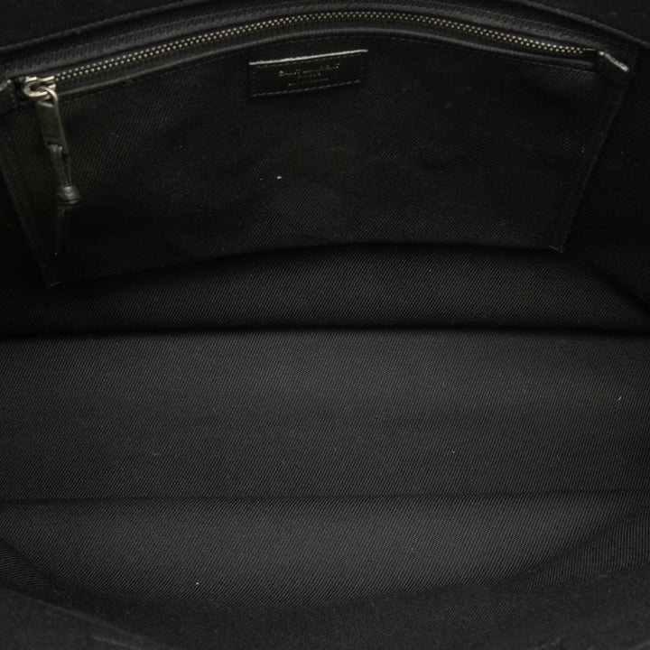 Saint Laurent Large Toile Rive Gauche Cabas
