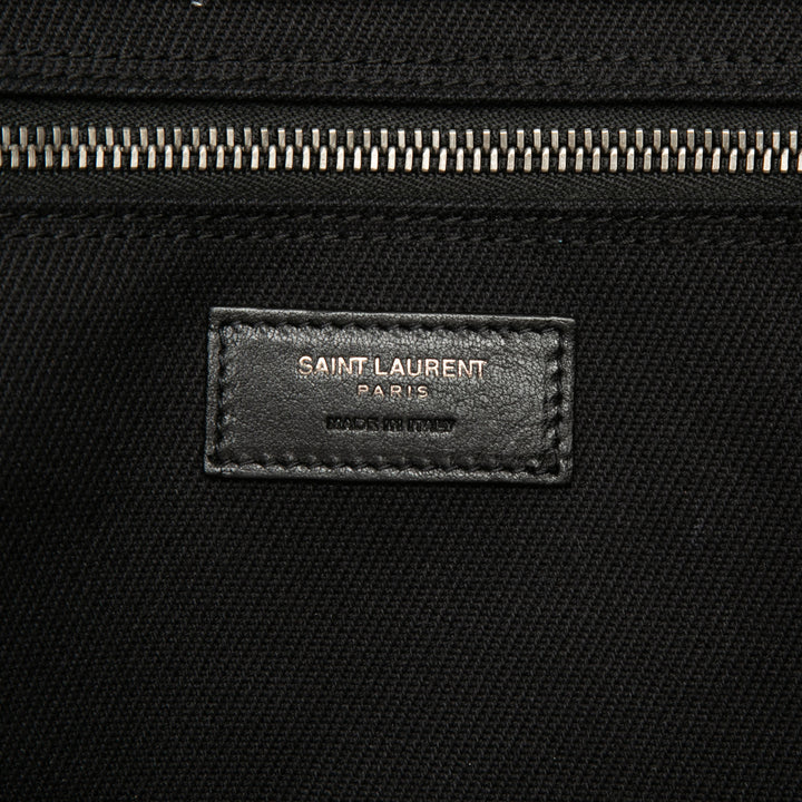 Saint Laurent Large Toile Rive Gauche Cabas