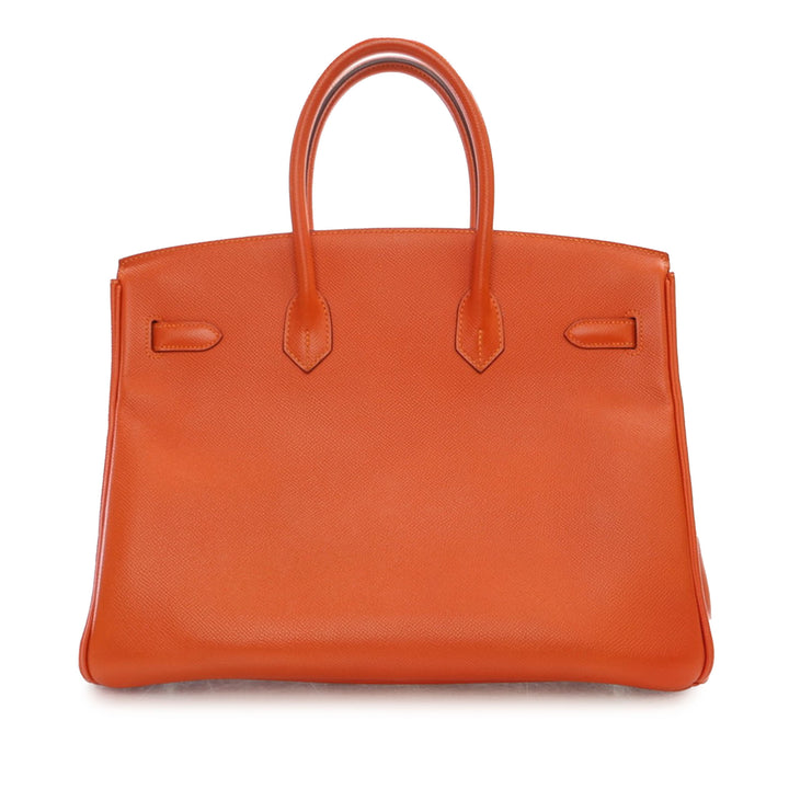 Epsom Birkin 35 Orange - Gaby Paris