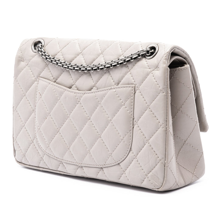 Chanel Matelassé vieilli Cuir de veau Reissue 2.55 Double rabat 226