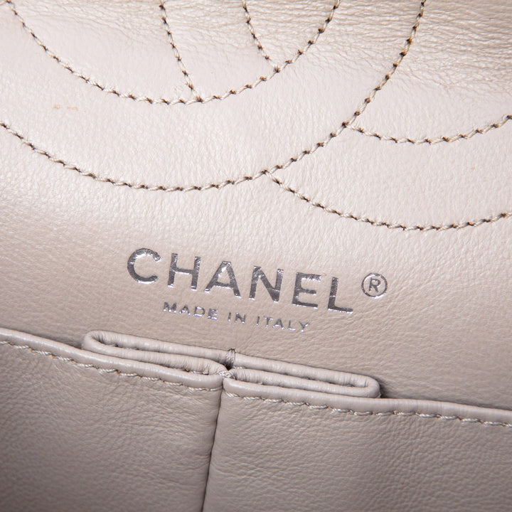 Chanel Matelassé vieilli Cuir de veau Reissue 2.55 Double rabat 226
