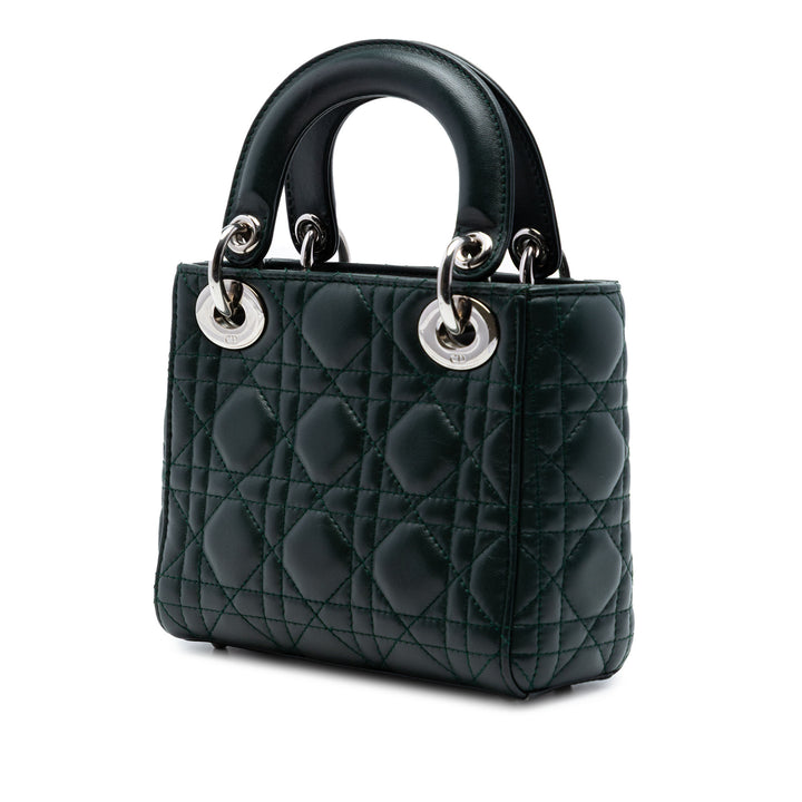 Dior Mini Cuir d’agneau Cannage Lady Dior