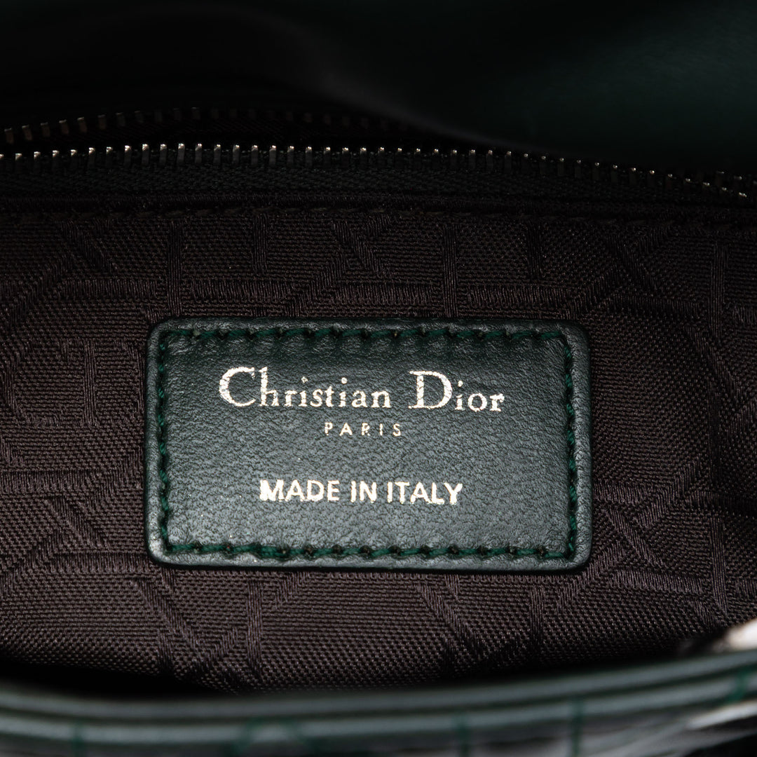 Dior Mini Cuir d’agneau Cannage Lady Dior