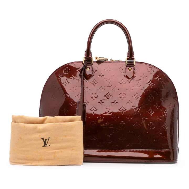 Monogram Vernis Alma GM Red - Gaby Paris