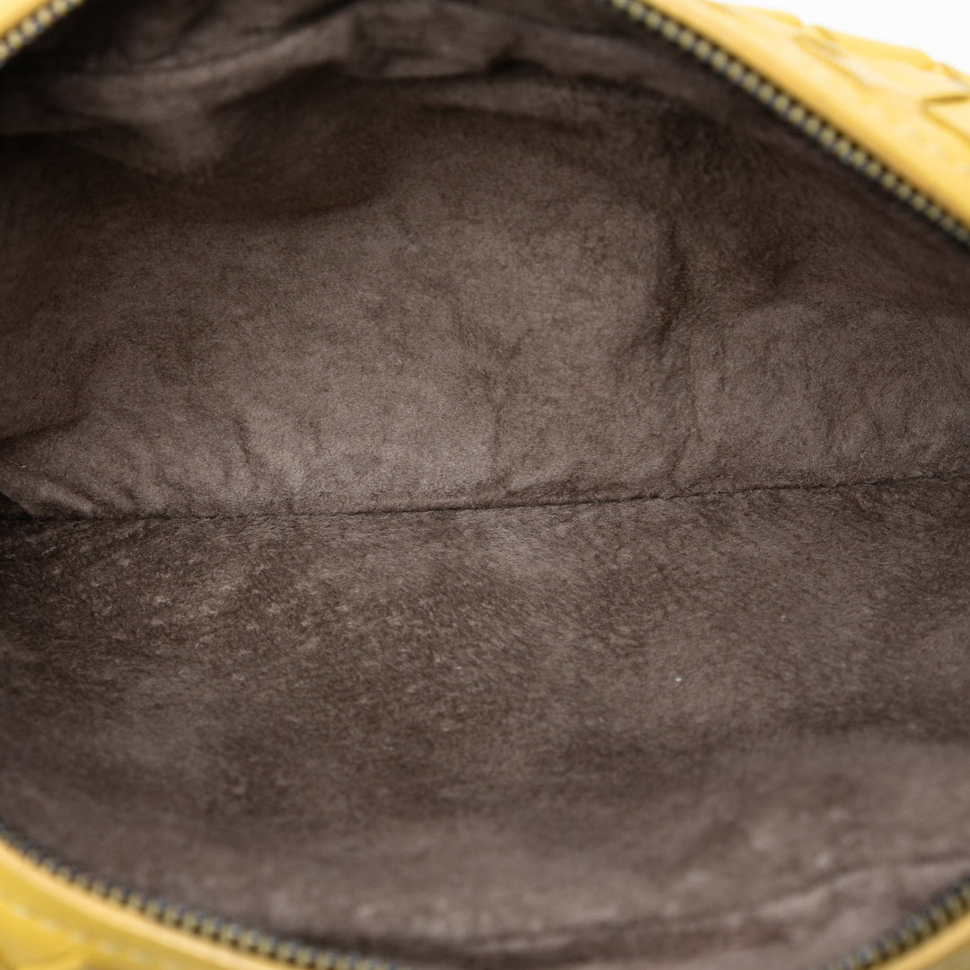 Bottega Veneta Mini Nappa Intrecciato Expandable Chain à rabat Sac porté croisé