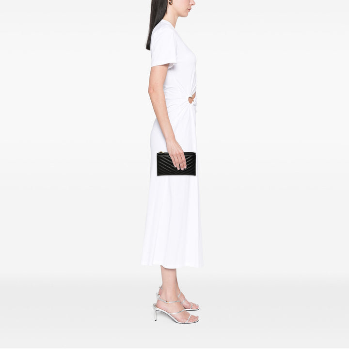 Chevron Grain De Poudre Bill Pochette Monogram Noir