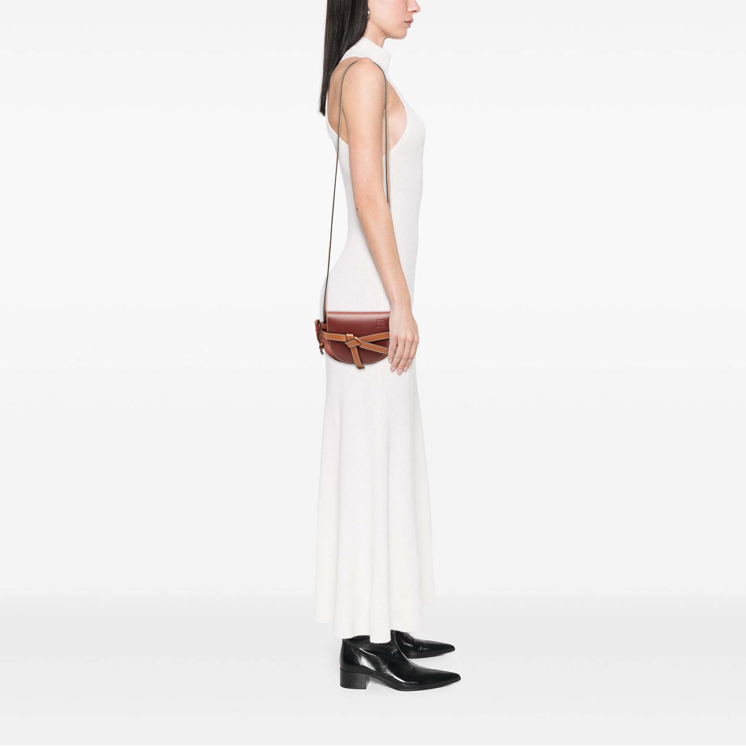 LOEWE Tricolore Gate Sac Mini Cuir