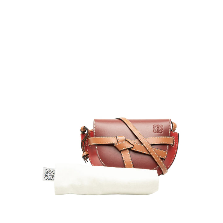 LOEWE Tricolore Gate Sac Mini Cuir