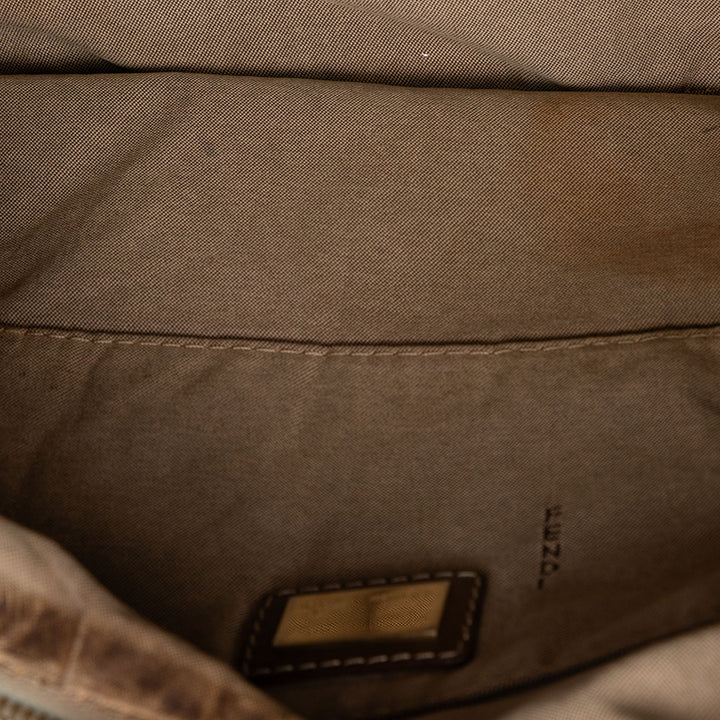 Fendi Zucchino Toile Chef Pocket Hobo