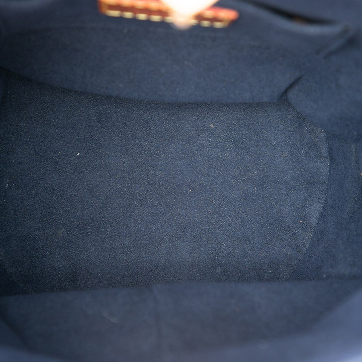 Louis Vuitton Duffle Sac Cuir de veau Bleu – vue 4 – GABY PARIS