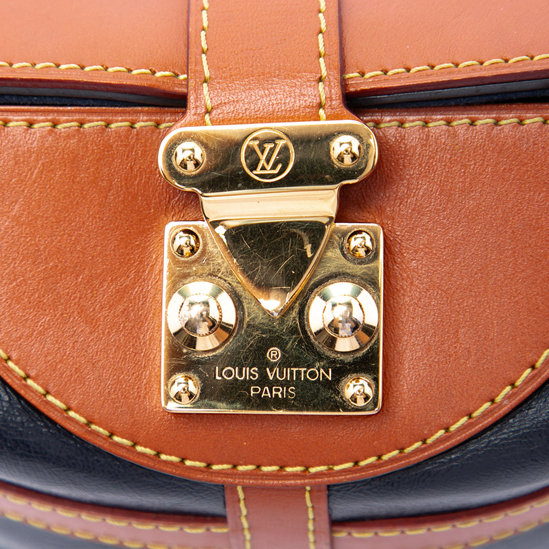 Louis Vuitton Duffle Sac Cuir de veau Bleu – vue 5 – GABY PARIS